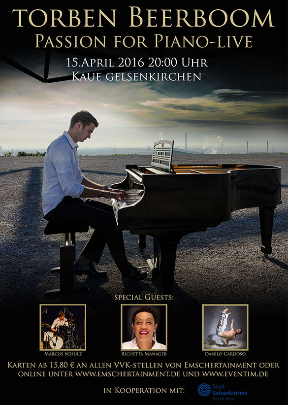 Plakat Torben Beerboom - Passion For Piano